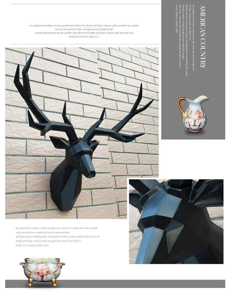 Home-Decor-Accessories-3D-Deer-Statue-Large-Animal-Figurine-Wall-Decoration-Sculpture-Ornament-Party-Wedding-Decorations (12)