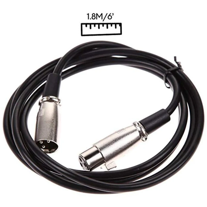 ZINGYOU BM 800 3 Pin XLR кабель для мужчин Женский удлинение микрофона аудио удлинительные