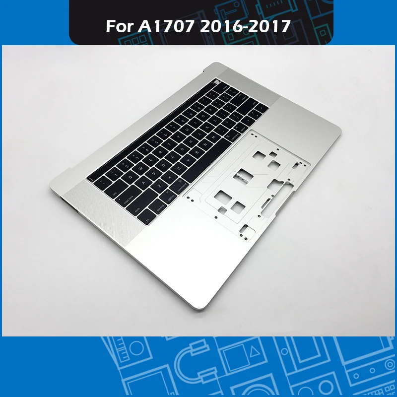 Серебряный A1707 Topcase w/US клавиатура для ноутбука Macbook Pro retina 1" сенсорная панель A1707 ладоней Замена год