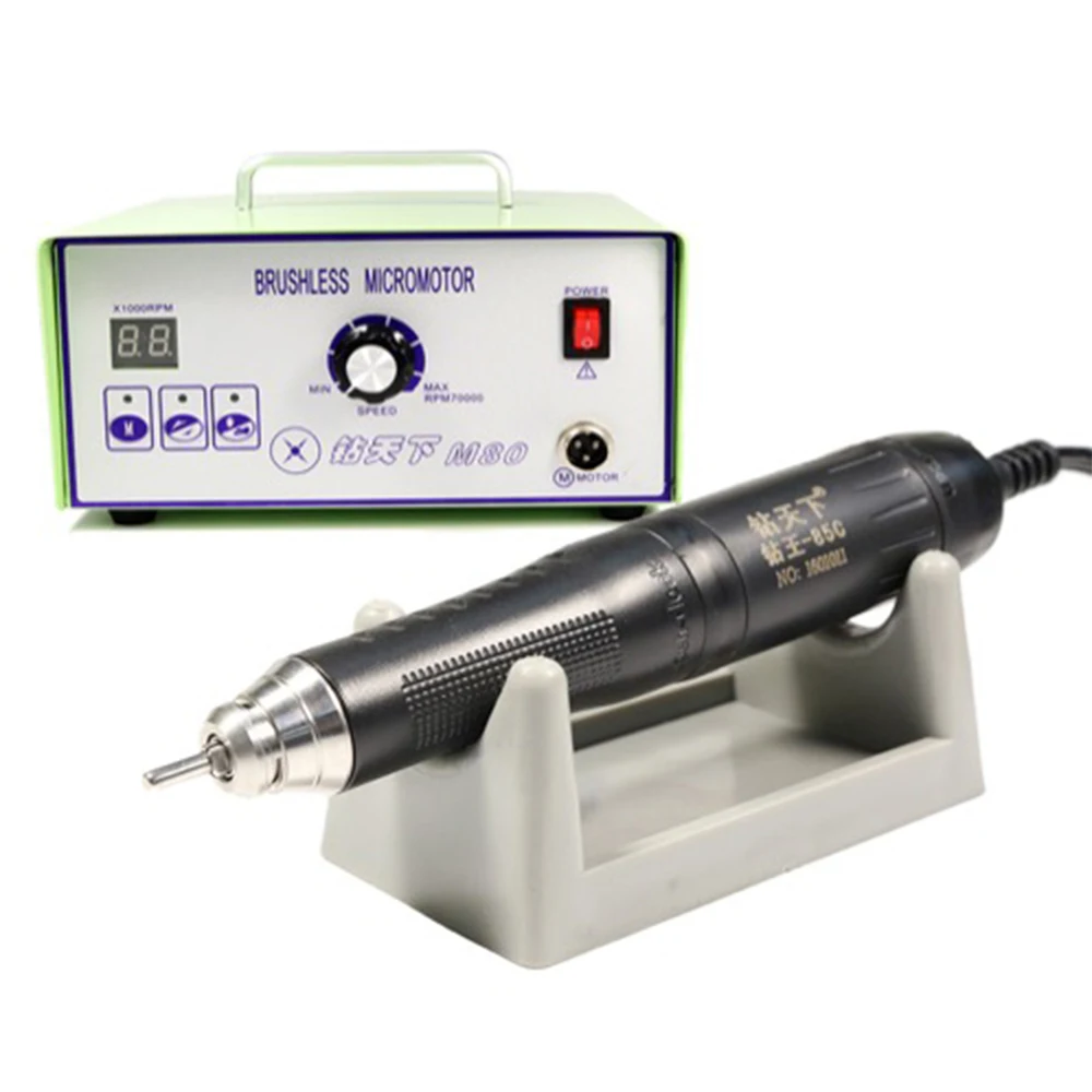 Dental Brushless Micro Motor Grinders Sets M80 Control Box+ 85C