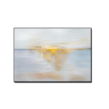 

Beautiful light Wall decor on canvas Hand-painted Abstract Oil Painting acrylic picture for living room home decor unframed