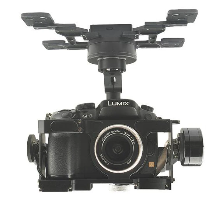 

HG3D+ 3 Axis Brushless Gimbal 360 Degree Integrated HDMI to AV Remote shutter for GH3/4/5 Aerial Photography Quadcopter