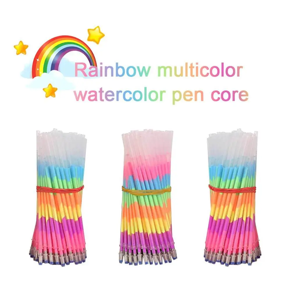 

Ink Gel Pen Refill Neutral Pen Refill Refill Office School Supplies Rainbow Color