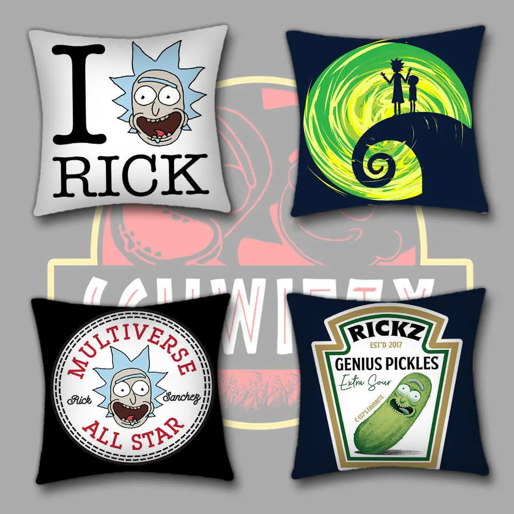 40*40cm Rick and Mori I'M Dakimakura Hugging Body Pillow Case Cover Costume Cosplay Gifts |