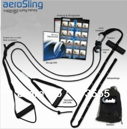 

Global Free Shipping:training system+Portable Training System + aeroSling + hanging + pulley training with a + rope