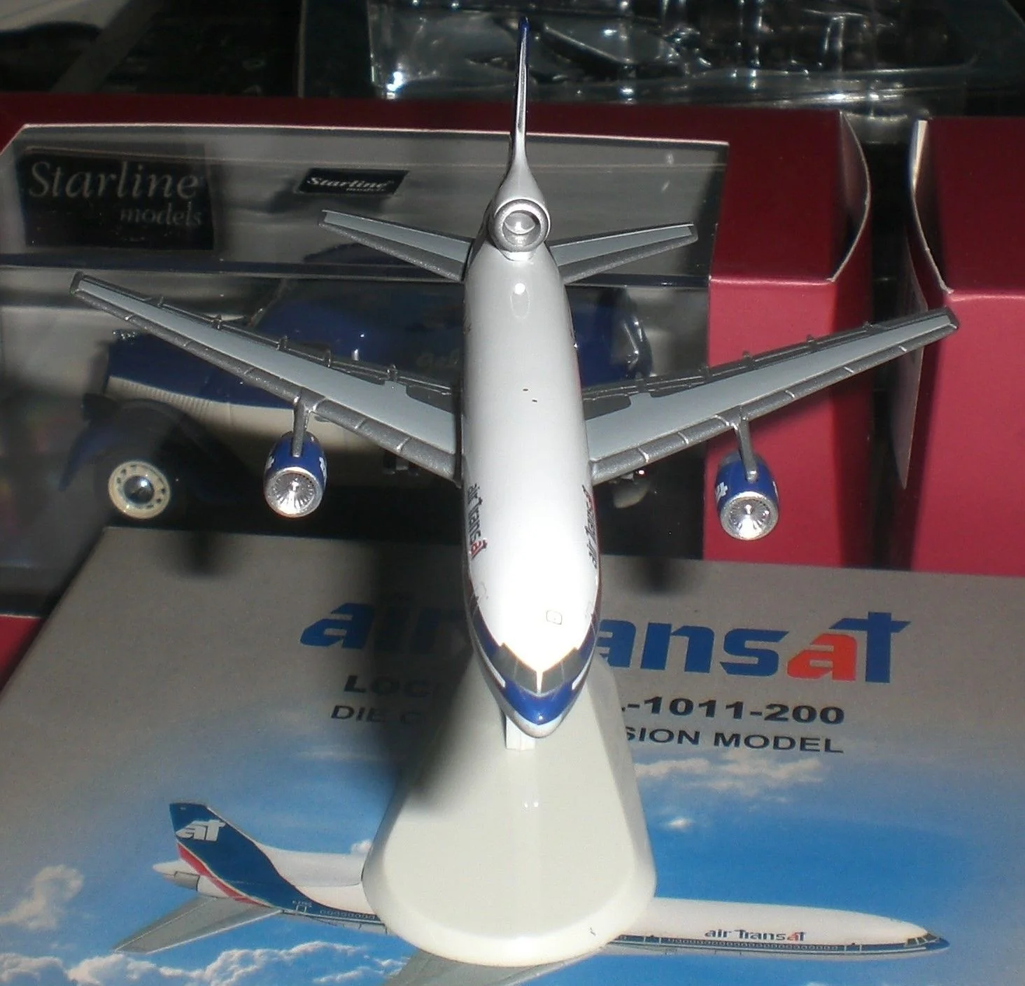 1:500 воздуха transat Канада 1011-200 C-FTNC модель самолета