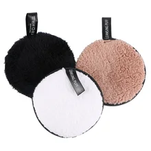 1 шт многоразовый спонж для снятия макияжа, спонж для мытья, Очищающий хлопок, очищающий, хлопающий, влажный спонж для удаления косметики, спонж