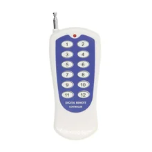 Extra Fixed Code 12 CH 12CH RF Wireless Remote Control Transmitter 315 433 MHz