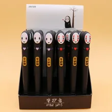 36 шт./упак. творческий японский мультфильм Стройный человек Defensor гримаса Гелевая ручка для офиса школьные принадлежности унисекс ручка знак Ручка-роллер