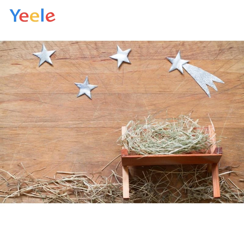 

Yeele Wooden Board Stars Hay Backdrops Baby Children Portrait Photography Backdrop Photographic Background Photo Studio