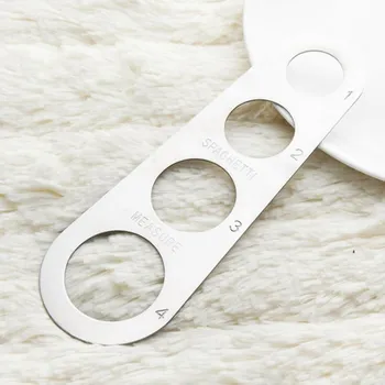 

Quevinal Stainless Steel Alloy Spaghetti Measurer Pasta Noodle Measure Cook Easy Use Noodle Measurer Kitchen Gadget Tools