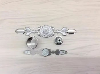 Crystal Pulls Handle Silver Drawer Knobs Glass Dresser Knobs kitchen Cabinet Handles knobs blingbling Hardware