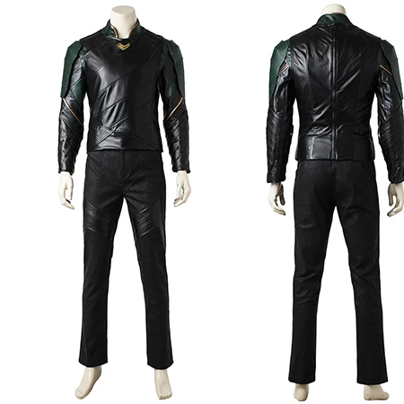 Мужской костюм для косплея Thor Ragnarok кожаный Хэллоуина взрослых|loki cosplay costume|cosplay