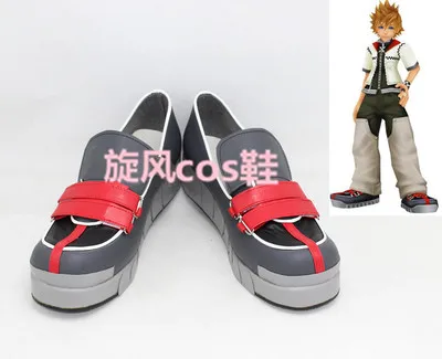Новинка Обувь для костюмированной вечеринки в стиле аниме Kingdom Hearts Roxas Модная
