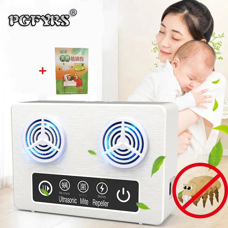 

NEW 2019 Ultrasound Acarid Repeller with US Plug Effectively Targets Various AcaridsEco-friendly Physical Mite RemovalHousehold