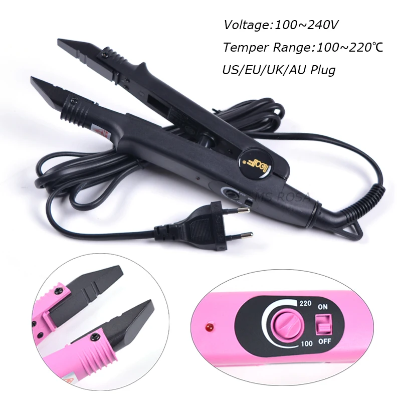 Hair Connector Extensions Iron US Plug Hair Extension Connector Fusion