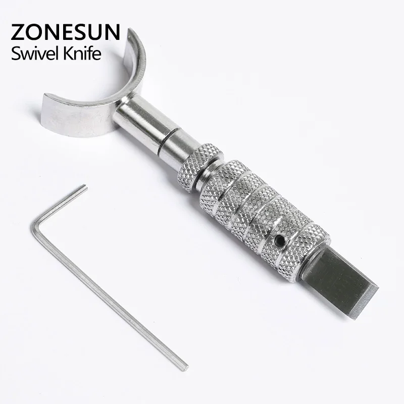 ZONESUN DIY инструмент для рукоделия поворотный нож роскошный регулируемый сплав хвостовик высота регулируемая со стальной режущей головкой