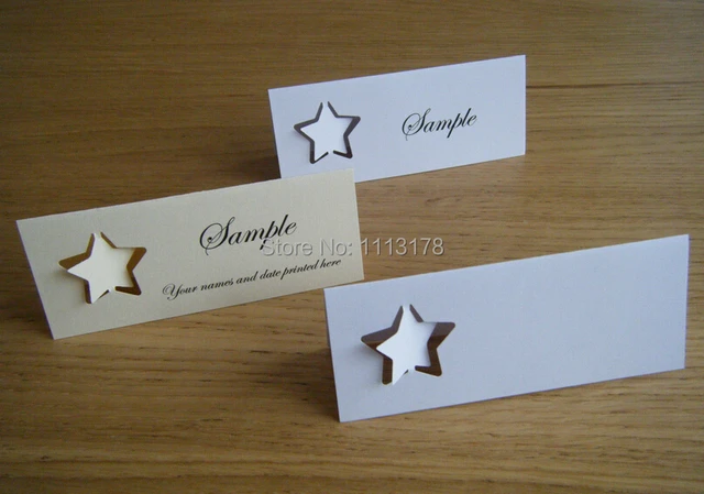 stars name place cards table setting wedding place cards escort card wedding escort cards - Wedding Escort Cards stars name place cards table setting wedding place cards escort card wedding escort cards - Wedding Escort Cards