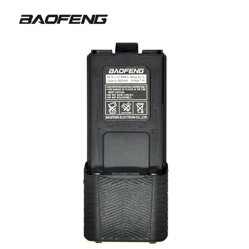 Baofeng высокое Ёмкость батарея для рации 3800 mAh для двусторонней радиосвязи UV-5R UV-5RE UV5RE батарейный блок Baofeng аксессуары