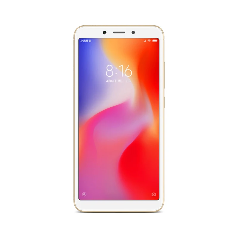 Оригинальная глобальная версия Xiaomi Redmi 6A 18:9 полный экран MTK Helio A22 MIUI 9 2GB 16GB 4G LTE AI
