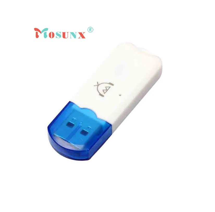 Ecosin2 USB Bluetooth стерео аудио Музыка Беспроводной адаптер приемник для автомобиля Главная Динамик Bluetooth адаптер april20