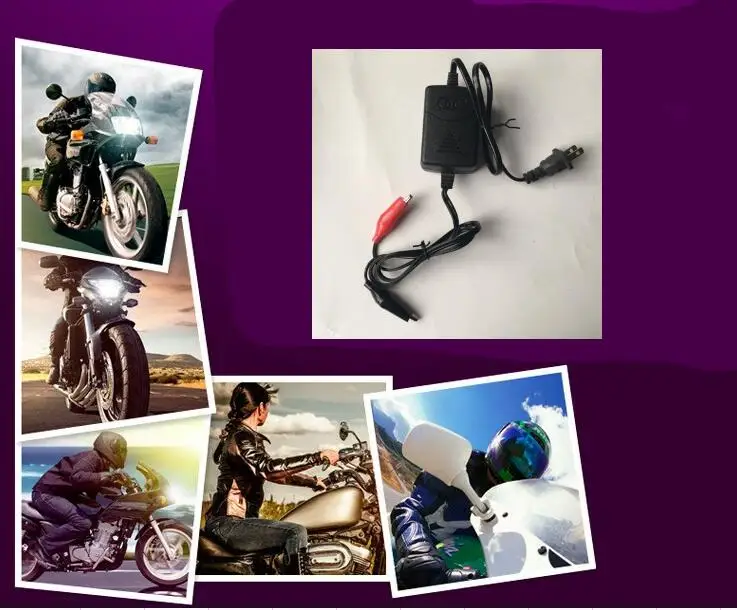 

Intelligent 12V car motorcycle battery charging portable equipment lead acid battery Motorcycle charger power supply Accessories