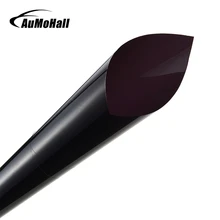 50 см x 300 см Темно-Черная тонированная пленка для окна автомобиля стекло VLT 5% рулон 1 слойный Автомобильный дом Коммерческая Солнечная защита лето