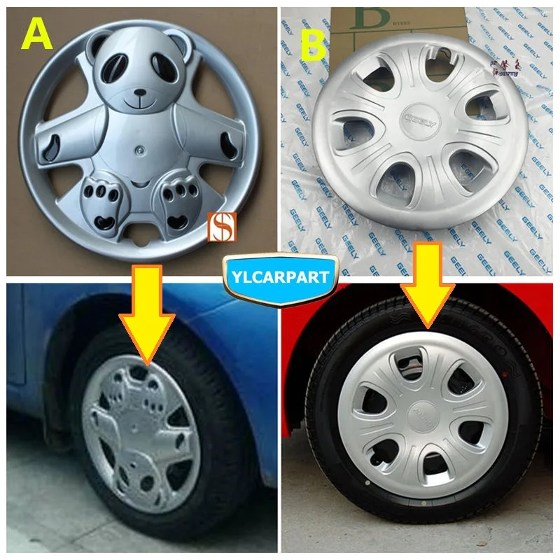 Чехол на обод автомобиля для Geely LC Panda Emgrand Pandino GC2|cover covers|lc lccover rim |