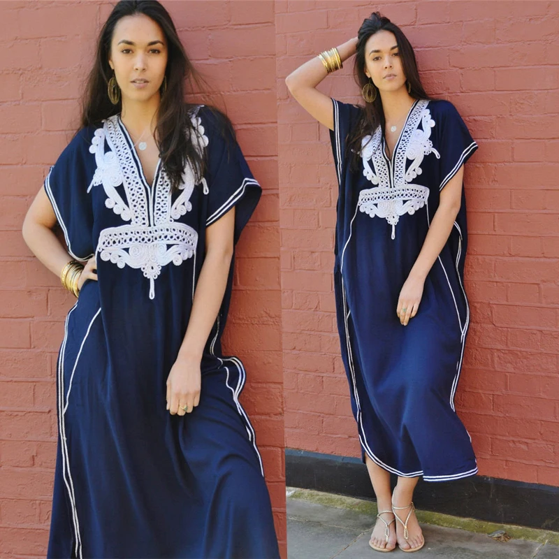 

Women Sexy Swimsuit Cover Up Loose Long Bikini Cover Ups Chiffon Flower Beach Dress Robe Vestidos Saida de Praia