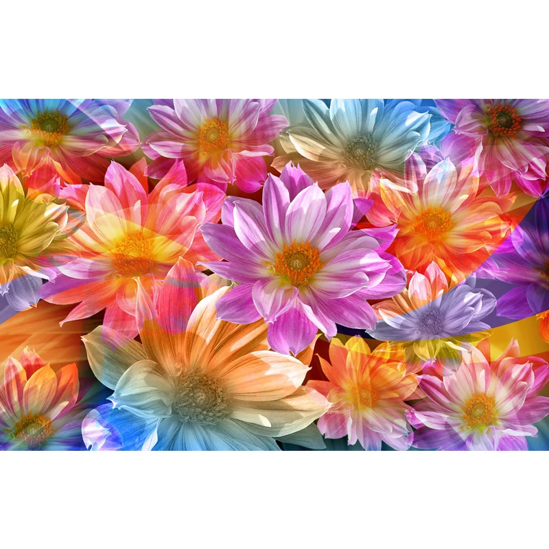 

Abstract Art Florals 5d diy Diamond Paintings Full Drill Rhinestone Embroidery Diamonds Mosaic Kits Cross Stitch Wall Home Decor