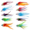 Fly Fishing Saltwater Flie Streamer Steelhead Salmon Striper Pike Trout Simulation Flies Lure for Freshwater Lake River 1