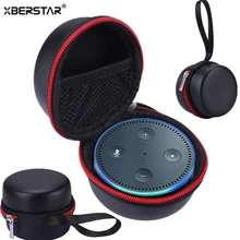Жесткий EVA чехол для хранения, сумка для Amazon Echo Dot 2-го поколения, противоударный чехол для переноски, защитный чехол, коробка