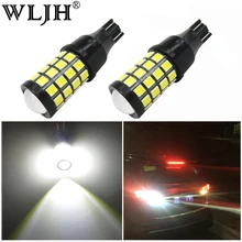 WLJH 2x Canbus T15 921 W16W СИД осветительная лампочка запасной задний фонарь для BMW E60 E90 E87 E46 F20 E36 F30 F10 E39 X5 E53 E70 X3 1000lm