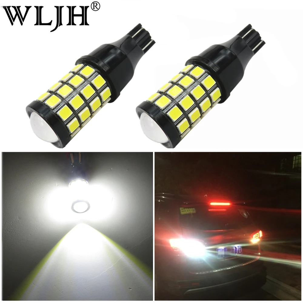 

WLJH 2x Canbus T15 921 W16W Led Light Bulb Backup Reverse Lamp for BMW E60 E90 E87 E46 F20 E36 F30 F10 E39 X5 E53 E70 X3 1000lm