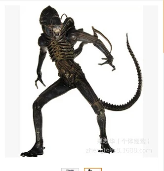 

18cm Alien 2 generation Action Figures PVC brinquedos Collection Figures toys with Retail box