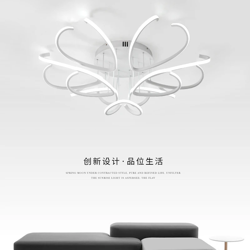 

New Modern Design Led Ceiling Lights For Room Study Bedroom lampe plafond avize Indoor Ceiling Lamp Fixtures AC85-265V