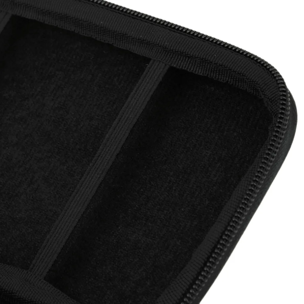 Hot Newest Compartments Case Black Hard Nylon Carry Bag Cover for 2.5\