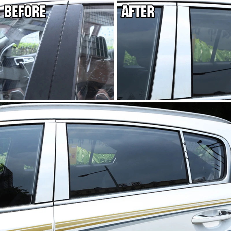 Для Kia Sportage QL- из нержавеющей стали окна хромированные столбы крышка отделка молдинг украшение автомобиля Стайлинг