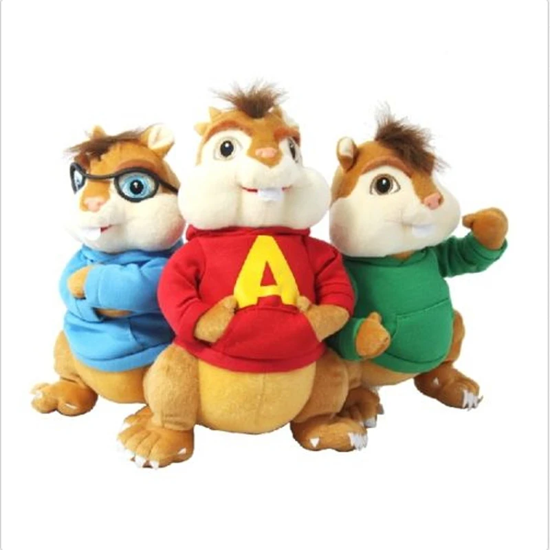 pupazzi di alvin and the chipmunks