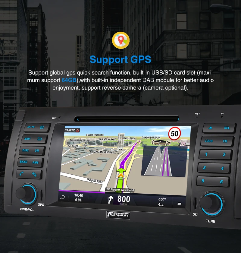 Excellent Pumpkin 2 Din 7