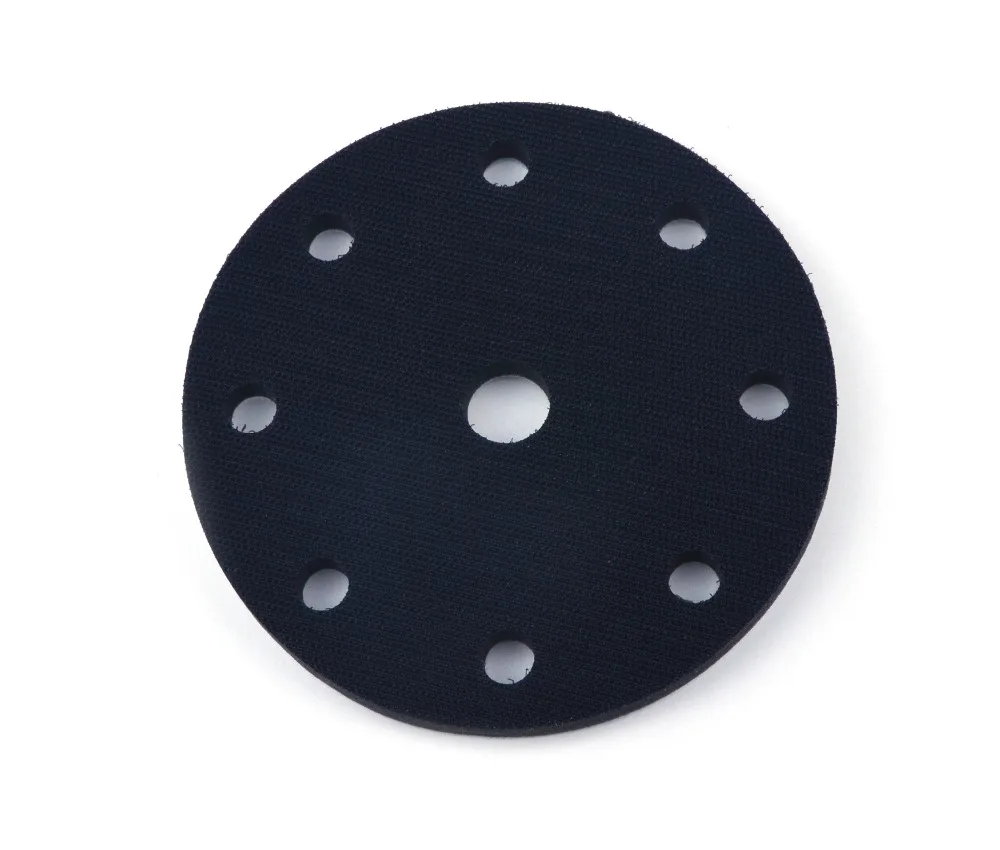 6 дюймов (150 мм) 9-Hole Soft Sponge Dust-free interface Pad для 6 "Back-up шлифовальные колодки для электроинструментов неровная полировка поверхности