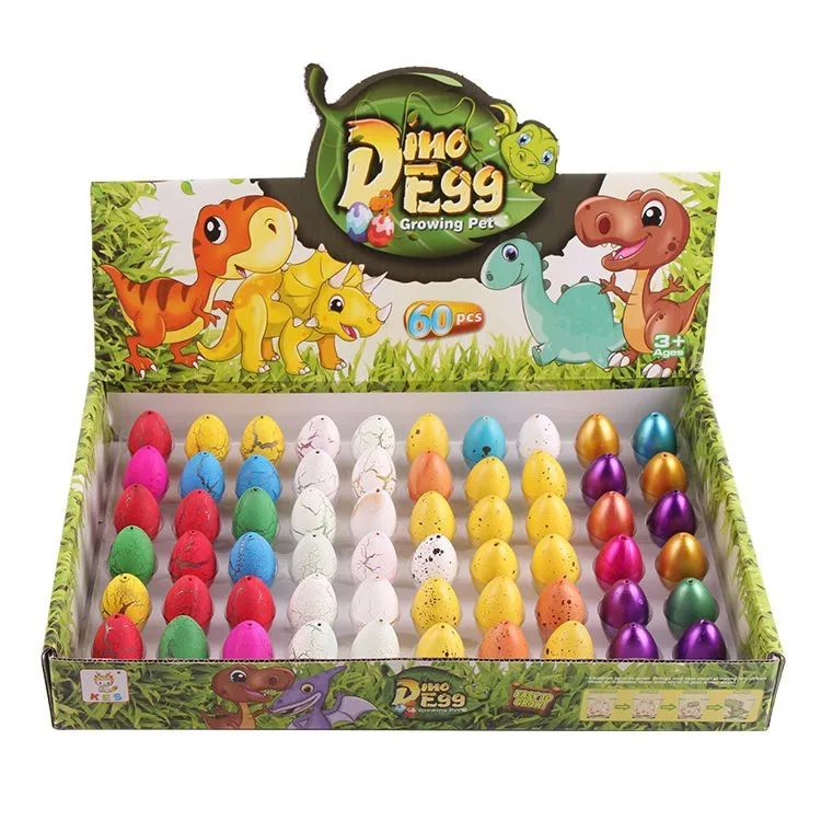 Cute Magic Hatching Growing Dinosaur Eggs Novelty Gag Toys For Child Kids Educational Toys Gifts Add Water Growing Dinosaur