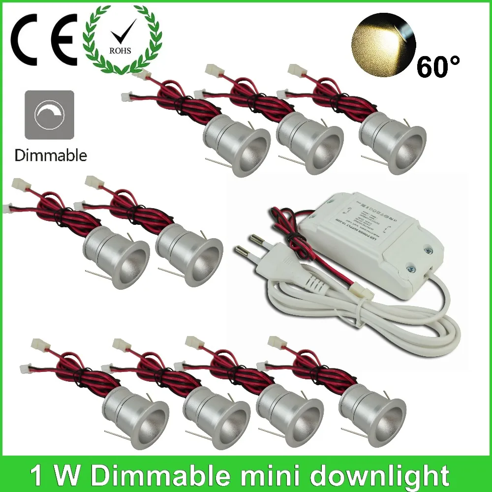 Высокое качество 9 шт./лот 1 Вт Ac85-265v Мини светодиодный свет mini светодиодные светильники Светодиодные лампы Светодиодные пятно отверстие