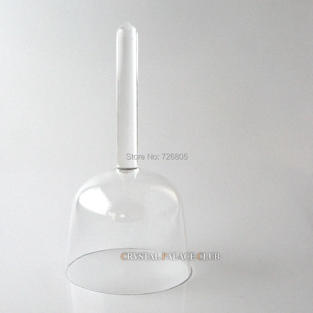 Идеальный размер A# около 5,3 дюймов прозрачные кварцевые поющие чаши и музыкальные чаши с ручкой для ананальных чакр