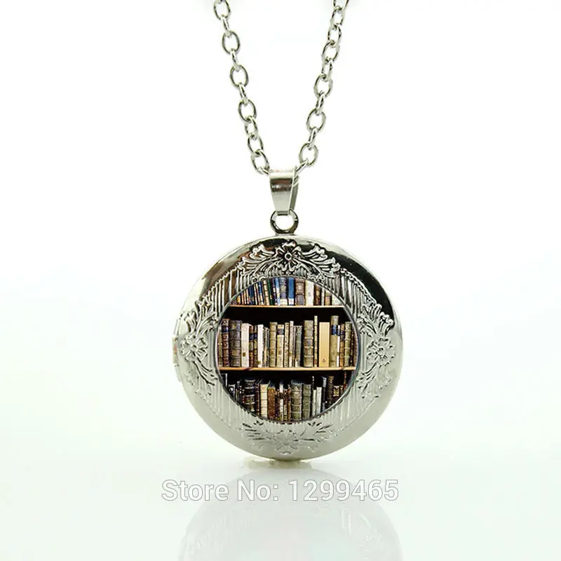 Оптовая торговля чехол для книги библиотеки ожерелье винтажный стиль подарок