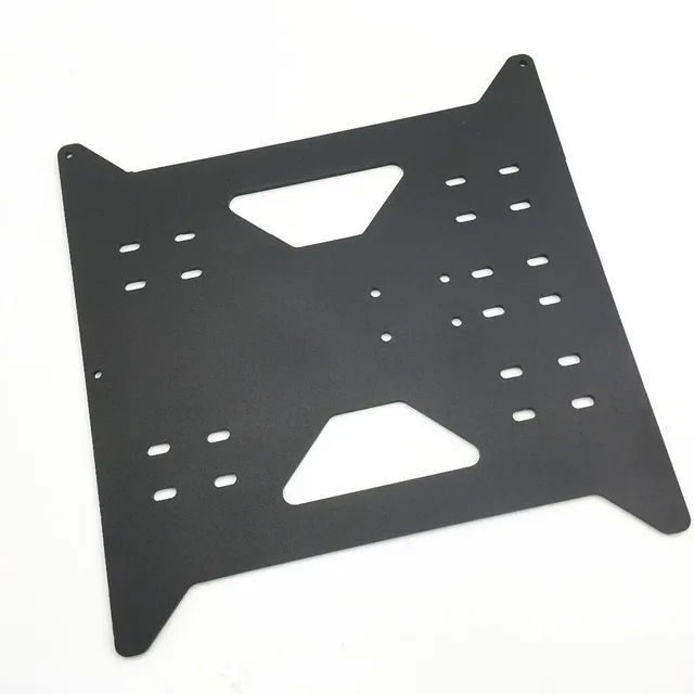 Cheap Funssor 3 mm thick Anodized Aluminum Y Carriage Plate For DIY Wanhao 3d printer Cheap Funssor 3 mm thick Anodized Aluminum Y Carriage Plate For DIY Wanhao 3d printer