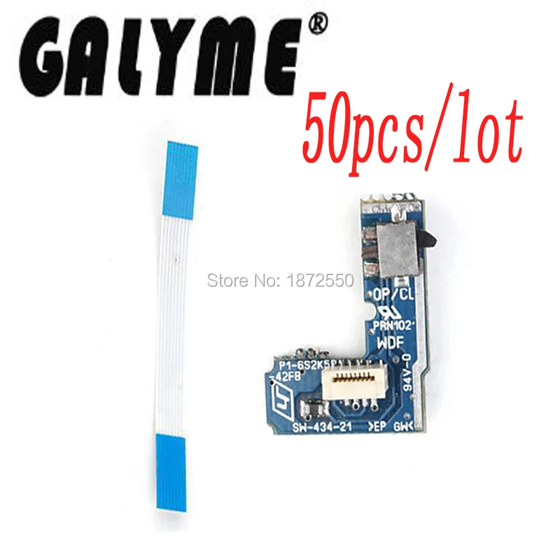 50 шт./лот новый для PS2 Slim 700xx 7000x70000 75000 77000 выключатель питания гибкий кабель Ribon с