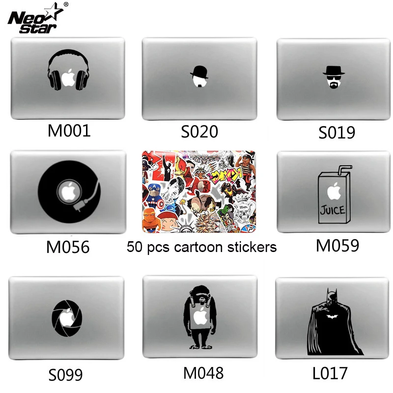 Vinyl Decal Sticker for Apple Macbook Pro / Air 13 inch Laptop Case Cover Snow White Bruce Lee Skin Sticker For Mac Air 11 13 15 Vinyl Decal Sticker for Apple Macbook Pro / Air 13 inch Laptop Case Cover Snow White Bruce Lee Skin Sticker For Mac Air 11 13 15