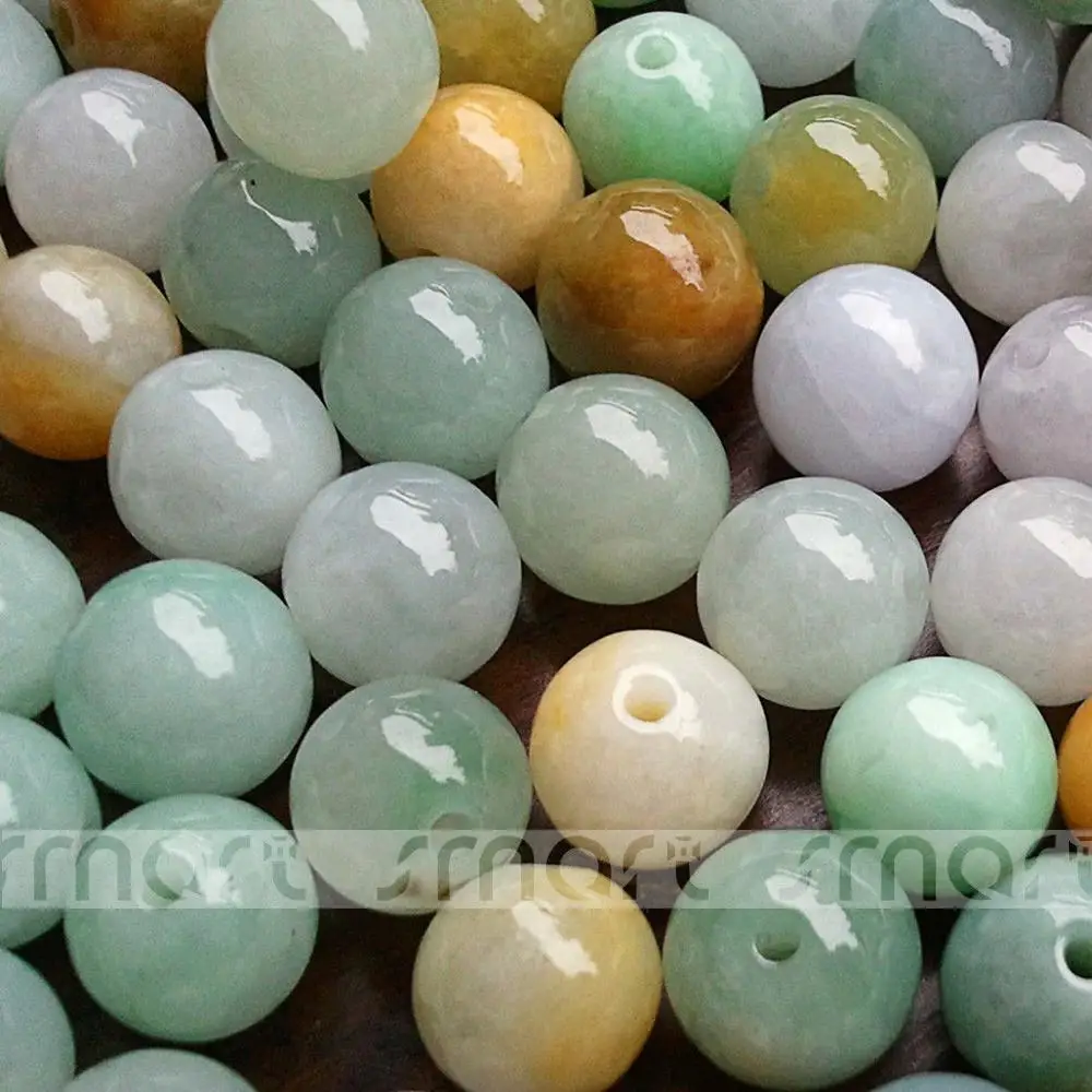 Natural 10mm Rare Orange South America Topaz Jade Round Gems Beads Necklaces 18" 