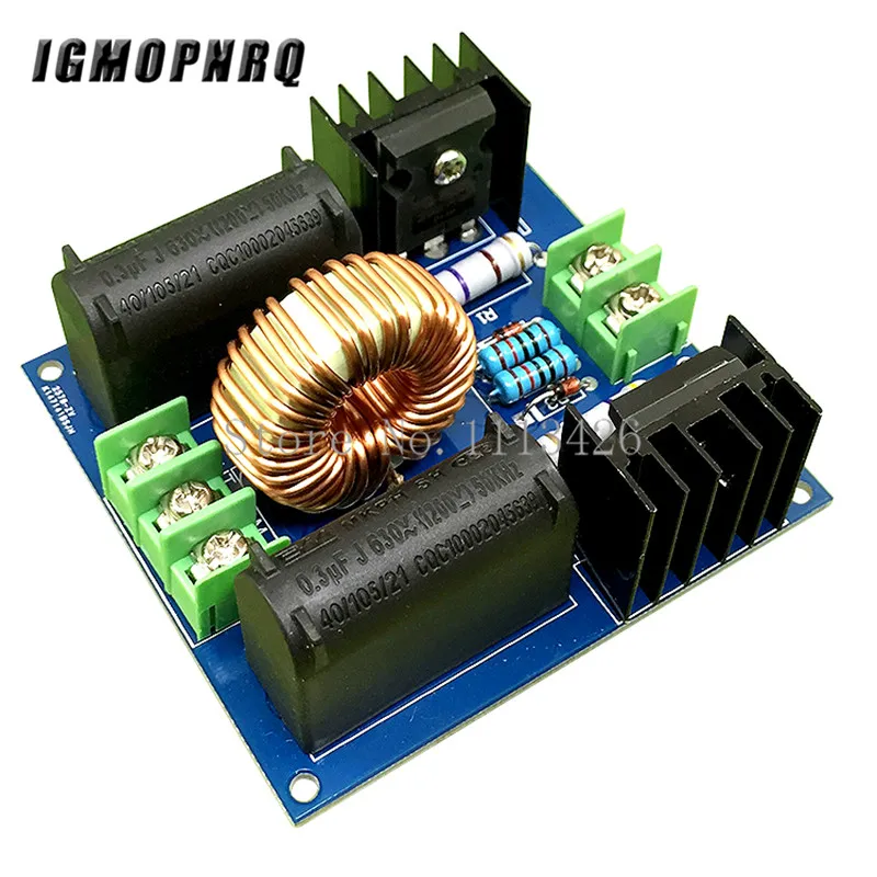 

ZVS DC 12-30V 30-50KHz Induction Heating Driver Board High Voltage Generator Circuit PCB Induction Heating Board Module